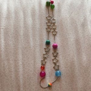 Stars & Beads Long Necklace